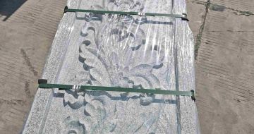 牡丹江芝麻白别墅外墙雕刻版