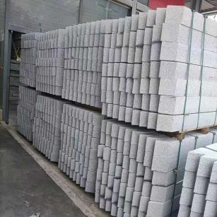 牡丹江芝麻白树围石 树池