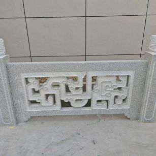 牡丹江芝麻白河道栏杆 桥栏杆