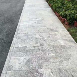 牡丹江浪淘沙地铺石 夜里雪