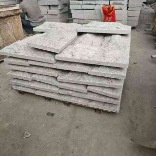 牡丹江芝麻白蘑菇石，自然面