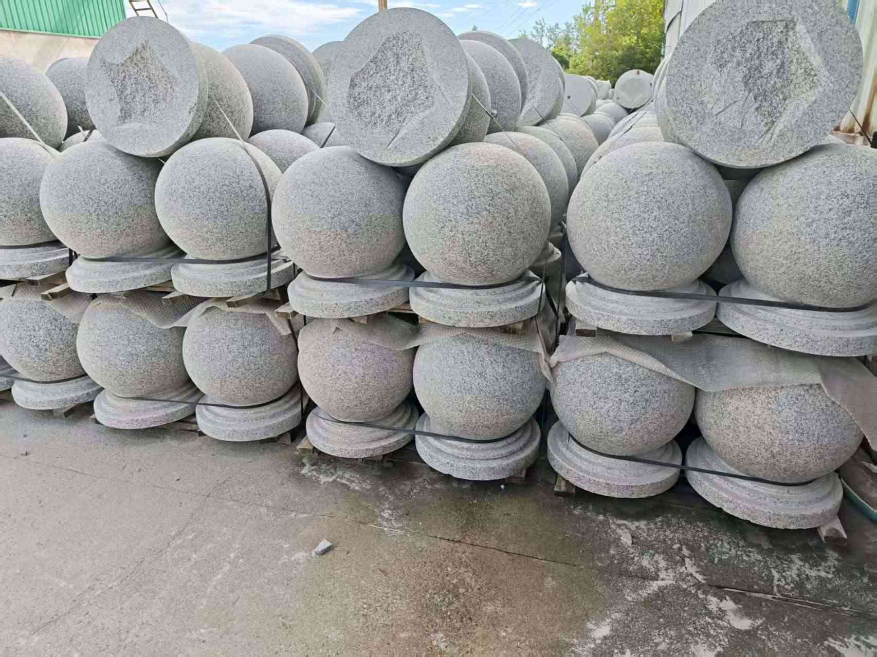 牡丹江圆球石球挡车球