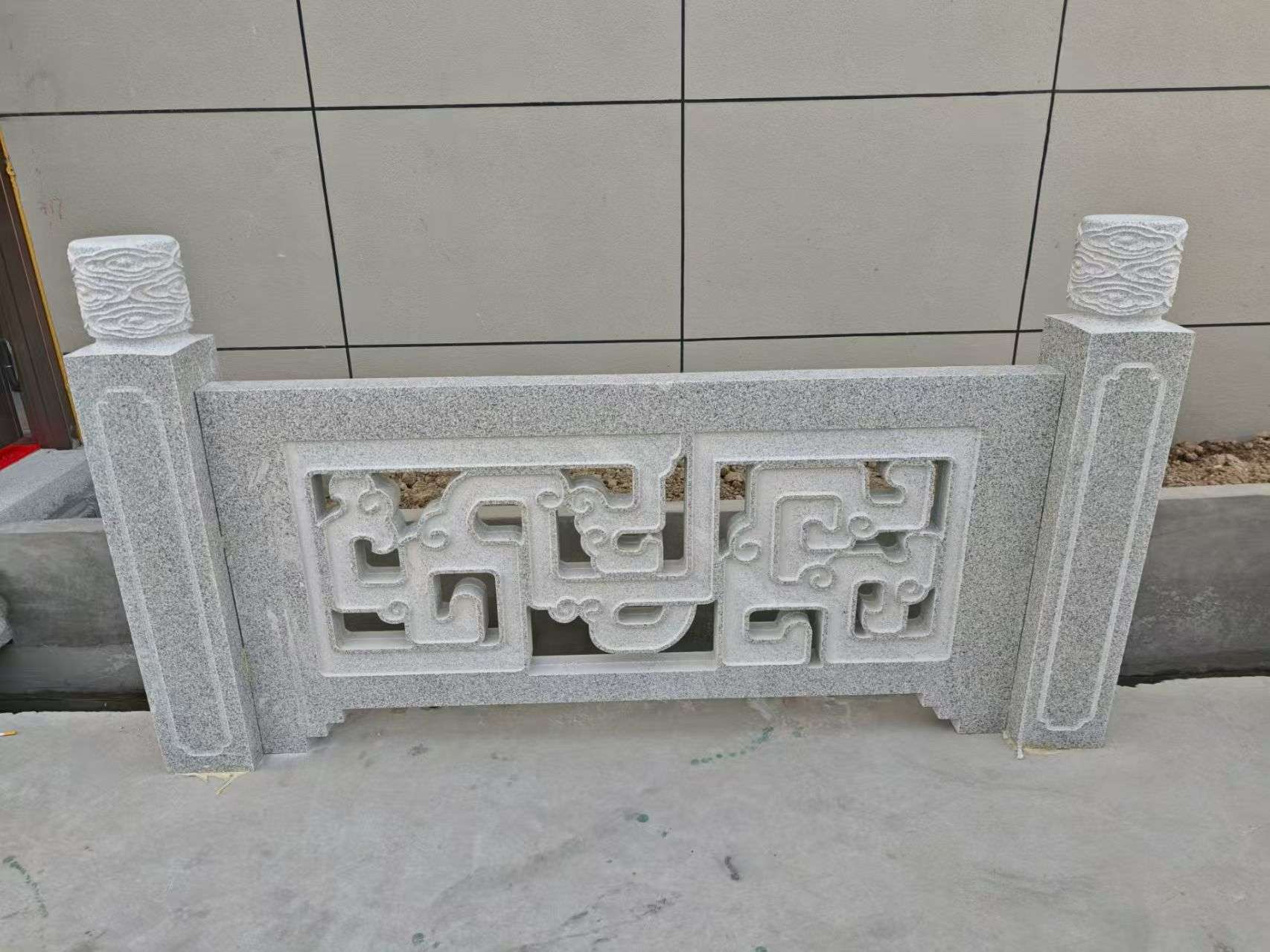 牡丹江芝麻白河道栏杆 桥栏杆