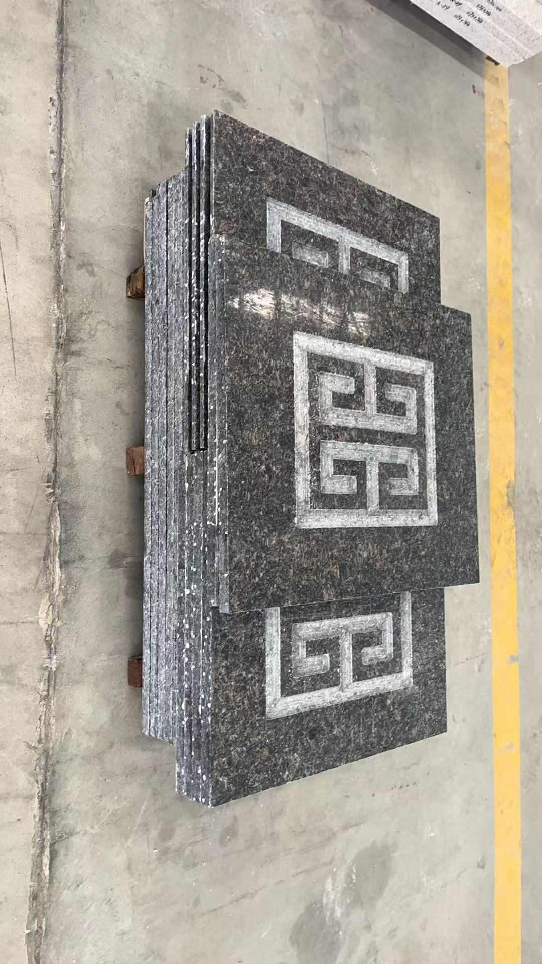 牡丹江英国棕回纹雕刻版